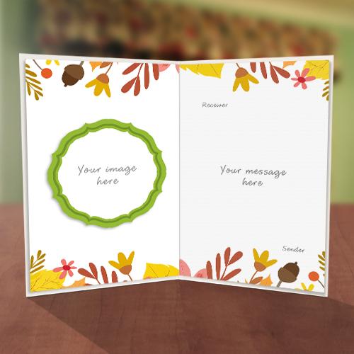 Old Age Smiley Birthday Card Inner