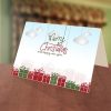 Blue Sky Gift Christmas New Year Card