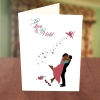 Lovely Couple Wedding Card