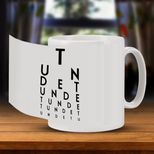 Personalised Eye Test Mug Full