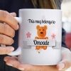 Personalised Teddy Bear Mug