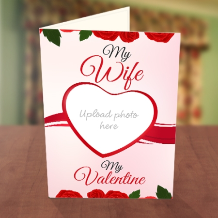 Red roses Valentine Card