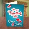 Bread and Butter Valentine Card