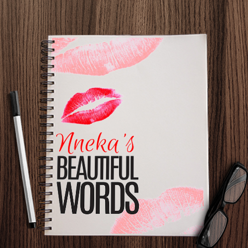 Personalised Beautiful Words Notebook