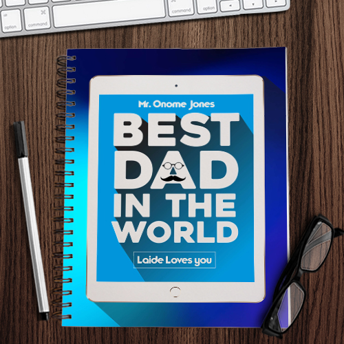 Best Dad iPad Notebook