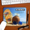 Personalised Beach Retirement Mousepad