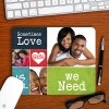 Love is all we need mousepad