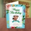 Personalised Floral Birthday Card