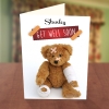 Get well teddy card