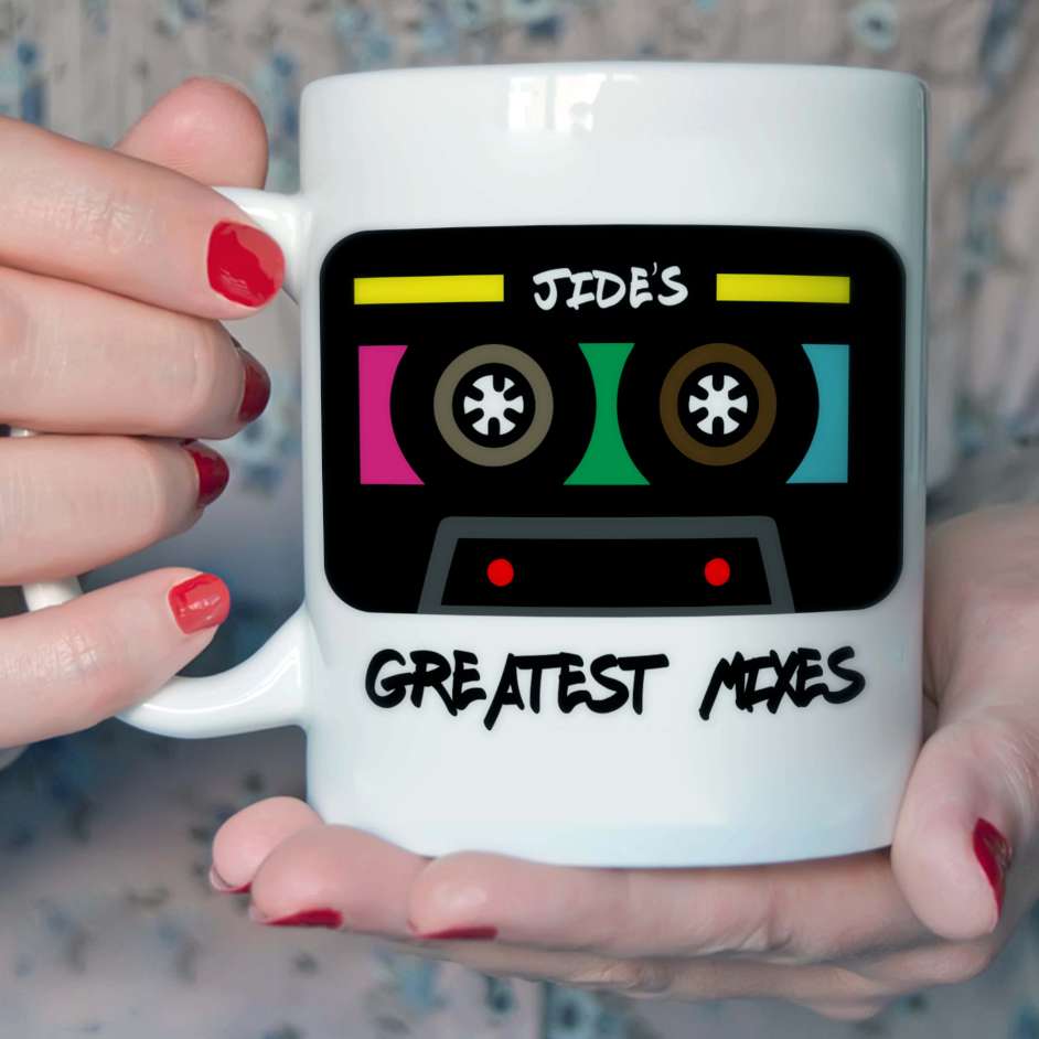 Personalised Greatest Mixes Mug