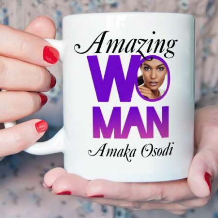Personalised Amazing Woman Mug