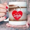 Personalised Lock heart Mug