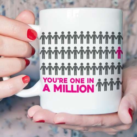 Personalised One In A Million Mug