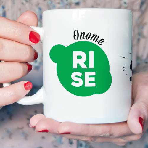 Personalised Rise and Shine Mug