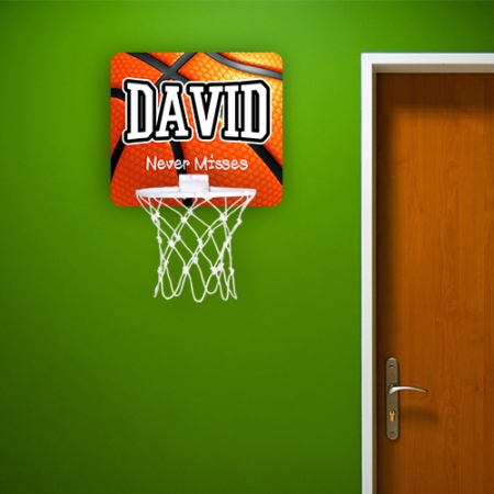 Personalised Badass Shooter Basketball Hoop