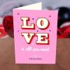 3D Love Valenntine Card